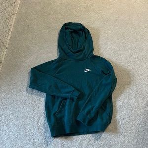 Nike Blue Hooded Sweatshirt